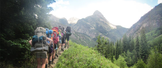 Summer Adventure Camp hiking