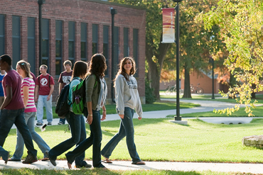 Pre-College Enrichment Programs - Students walking on campus
