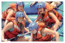 Children & Teen rafting adventures